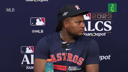 Framber Valdez está listo para el segundo juego de la Serie de Campeonato de la Americana