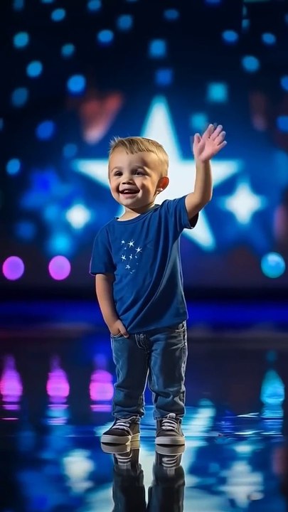 الطفل لذي يذهل العالم بتحوله لاسد #gottalentmagician #talent #2025 #333