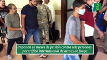 Imponen 18 meses de prisión contra seis personas por tráfico internacional de armas de fuego