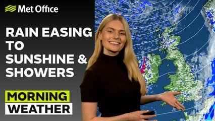 Met Office Monday Morning Weather Forecast 24/02/2025