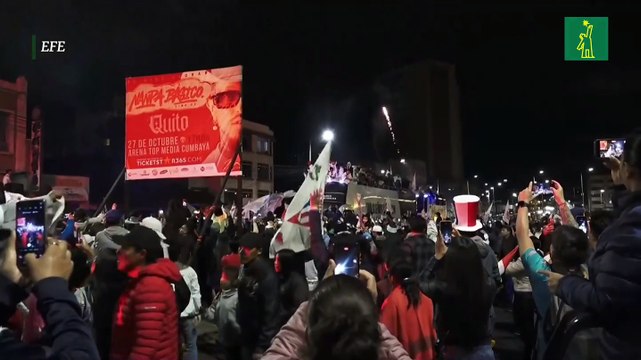 Liga Deportiva Universitaria de Quito celebra su segunda Copa Sudamericana