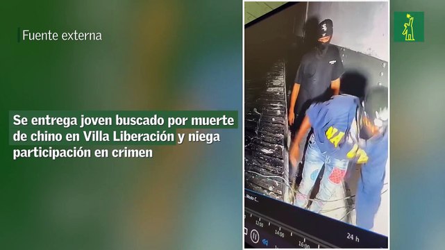 Se entrega joven buscado por muerte de chino en Villa Liberación y niega participación en crimen
