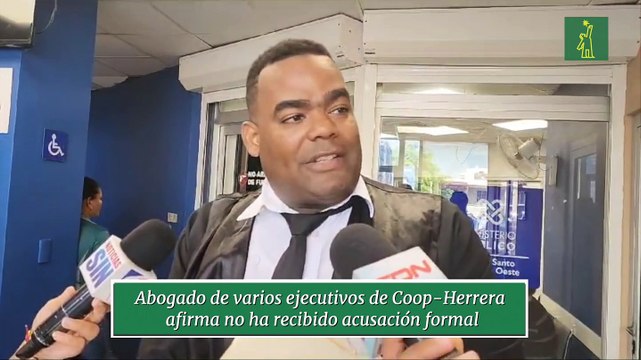 Abogado de varios ejecutivos de Coop-Herrera afirma no ha recibido acusación formal