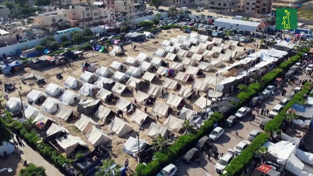 Palestinos esperan ayuda humanitaria para Gaza y los israelíes lamentan ataque de Hamás