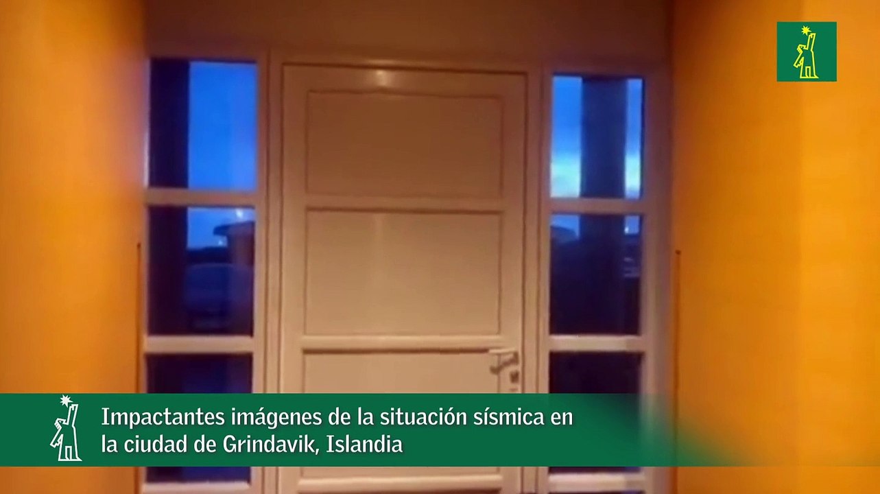 Impactantes imágenes de la situación sísmica en la ciudad de Grindavik, Islandia