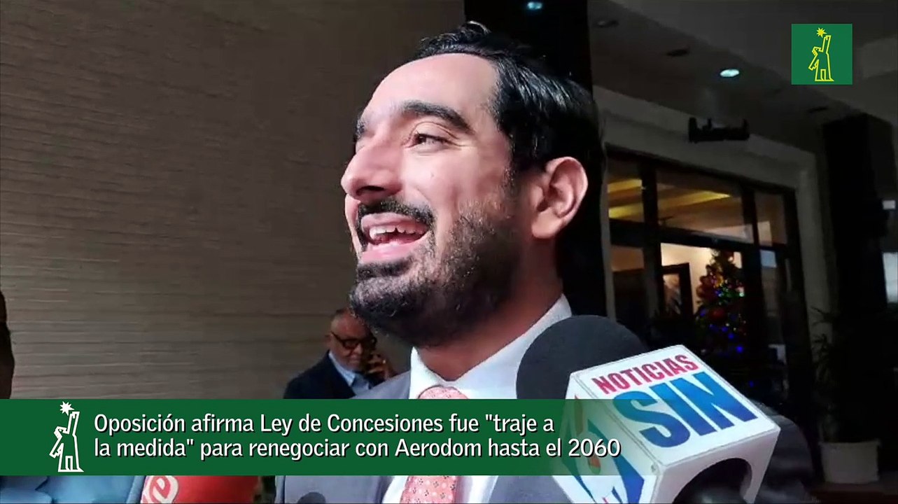 Oposición afirma Ley de Concesiones fue "traje a la medida" para renegociar con Aerodom hasta el 2060
