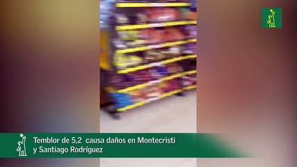 Temblor de 5,2  causa daños en Montecristi  y Santiago Rodríguez