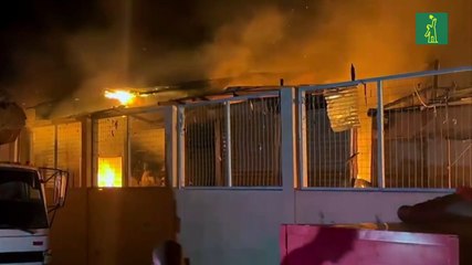 Incendio afecta instalaciones del Mercado Dajabon