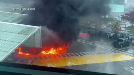 Sin indicios de "actividad terrorista" en explosión de auto en puente entre EEUU y Canadá