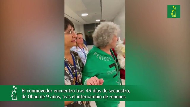 Así fue el reencuentro de parientes tras intercambio de rehenes entre Israel y Hamás