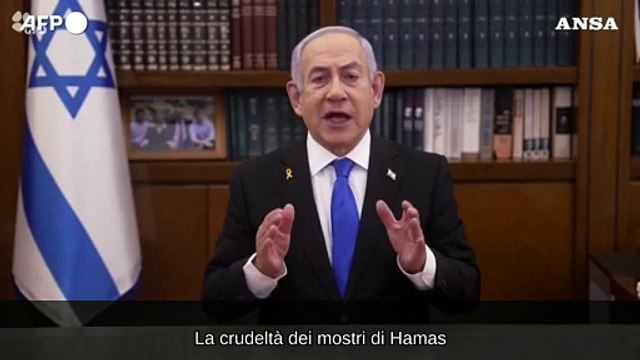 Netanyahu: Da Hamas azione crudele e malvagia