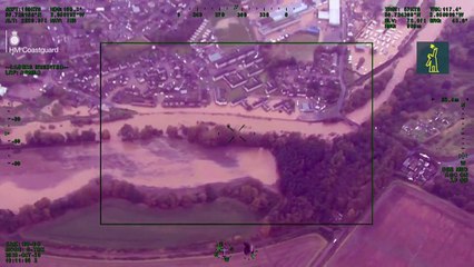 Inundaciones y cortes de luz en el norte de Europa por tormenta Babet