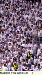 Cánticos de "Corrupción en la federación" en el Bernabéu