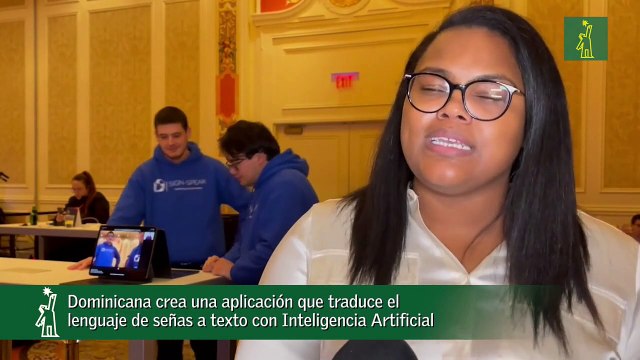 Dominicana crea una aplicación que traduce el lenguaje de señas a texto con Inteligencia Artificial