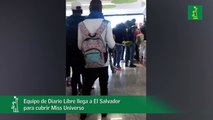Equipo de Diario Libre llega a El Salvador para cubrir Miss Universo