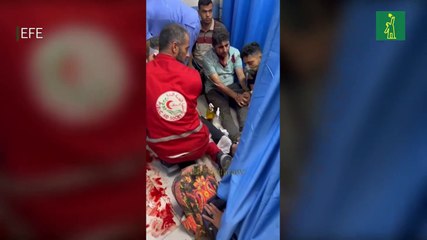 Al menos 500 muertos en un bombardeo israelí en un hospital de Gaza, según Hamás