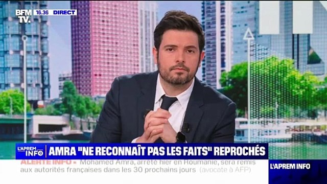 Mohamed Amra a dit aux officiers de police qu'il allait se faire couper les cheveux