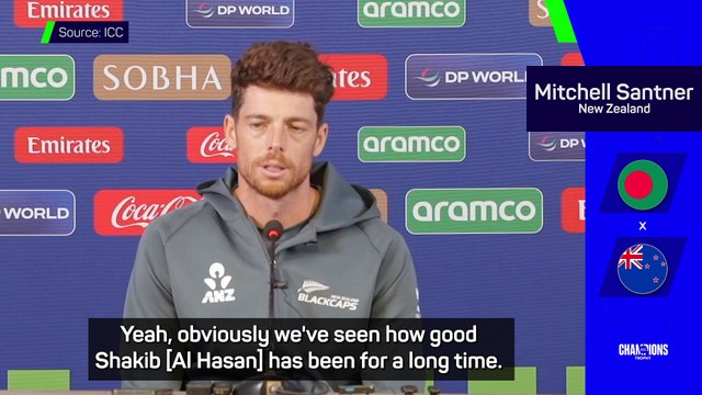 New Zealand won't underestimate Bangladesh despite Shakib's absence, insists Santner