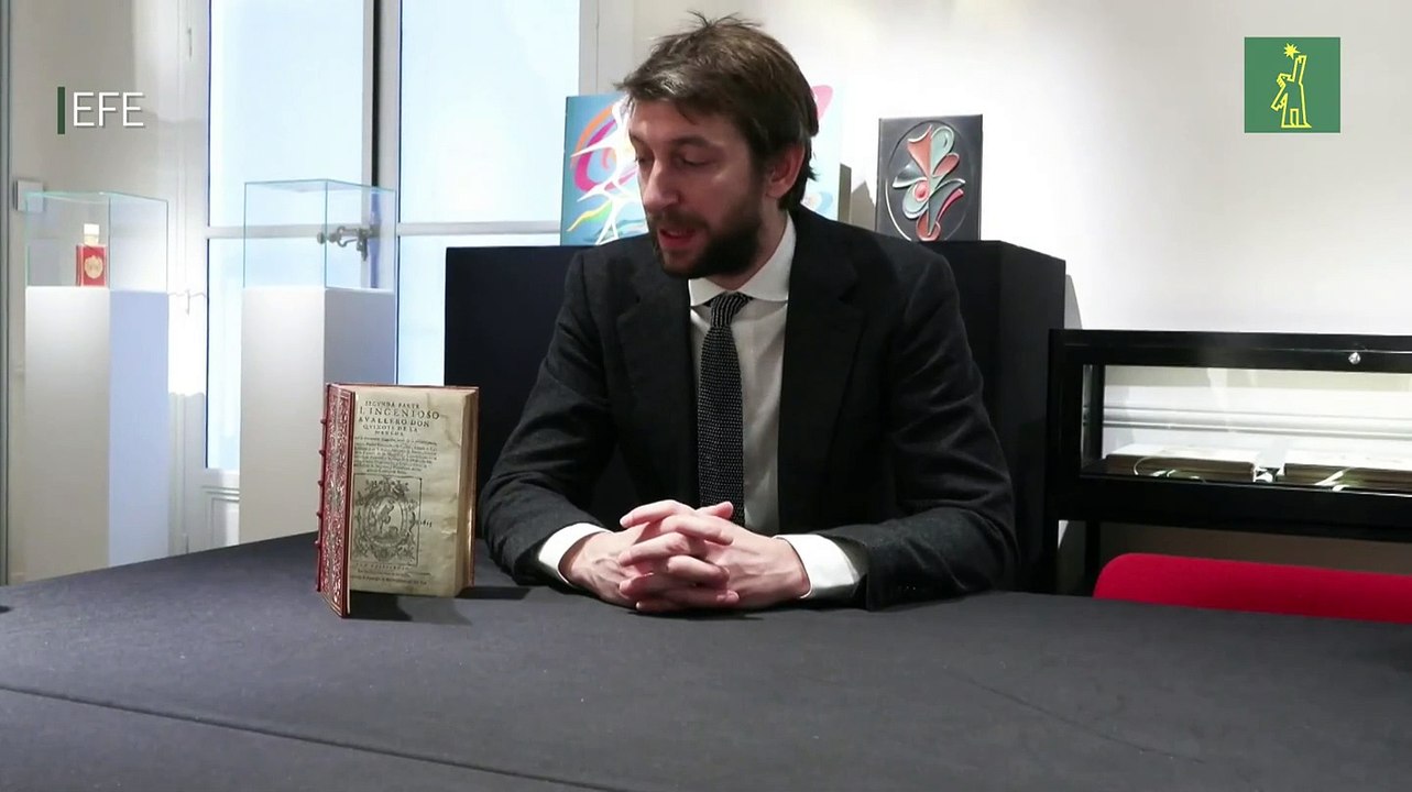 Una primera edición de la segunda parte de Don Quijote, vendida en París por 252.000 euros