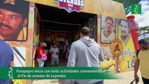 Fenapepro inicia con éxito actividades  conmemorativa al Fin de semana de Leyendas