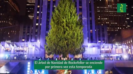 Ceremonia de iluminación del árbol de Navidad del Rockefeller Center 2023