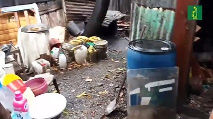 Moradores de La Ciénaga condenan taparon miserias para que no la viera el presidente Abinader