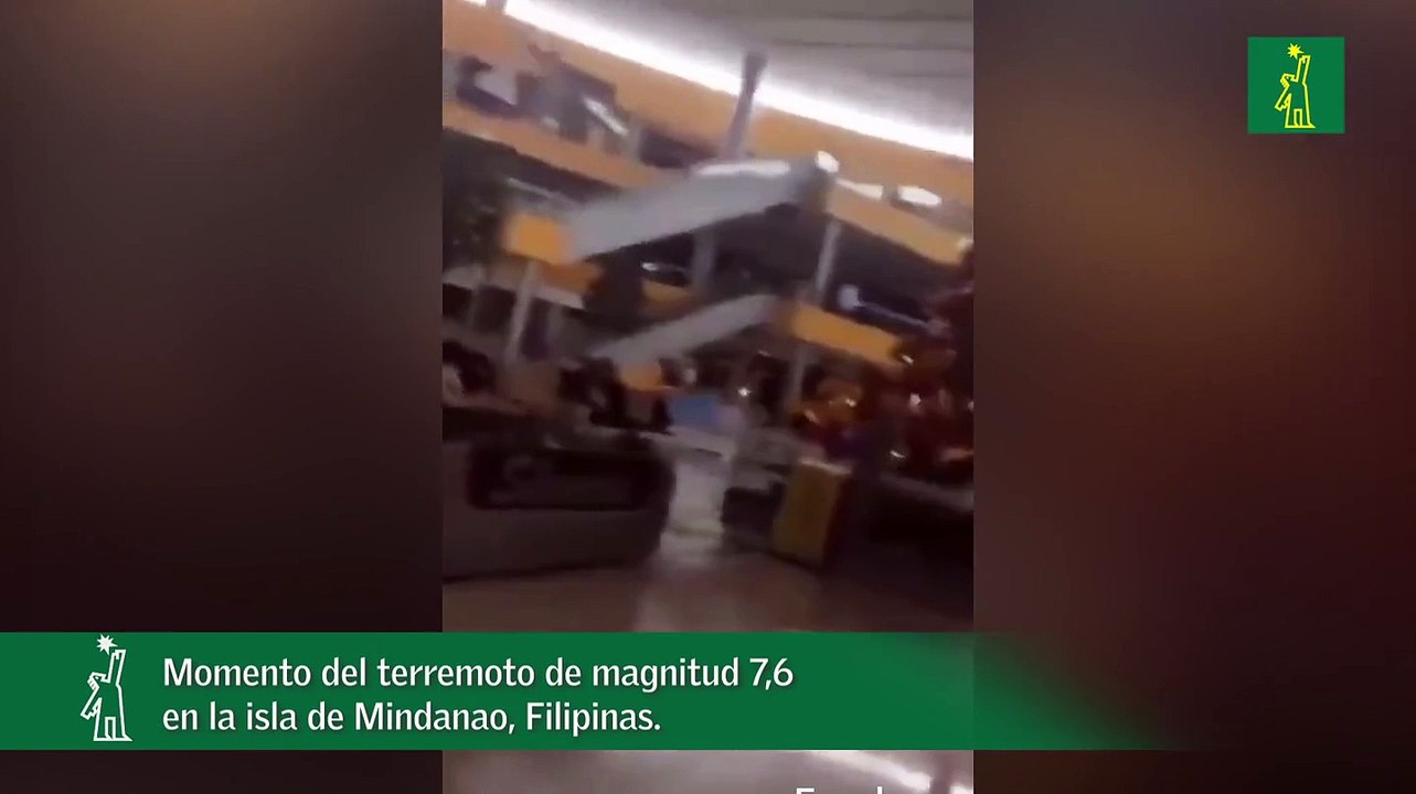Alerta de tsunami en el sur de Filipinas tras un terremoto de magnitud 7,6