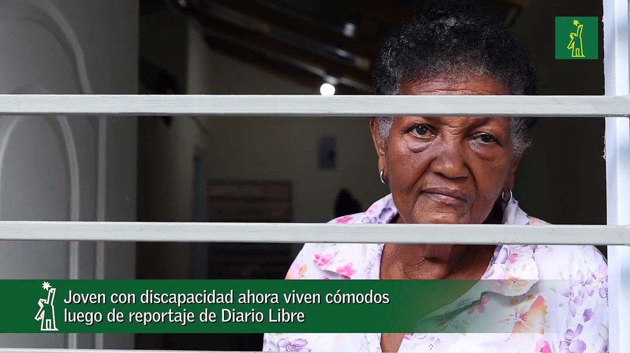 Joven con discapacidad ahora vive cómodo luego del reportaje de Diario Libre