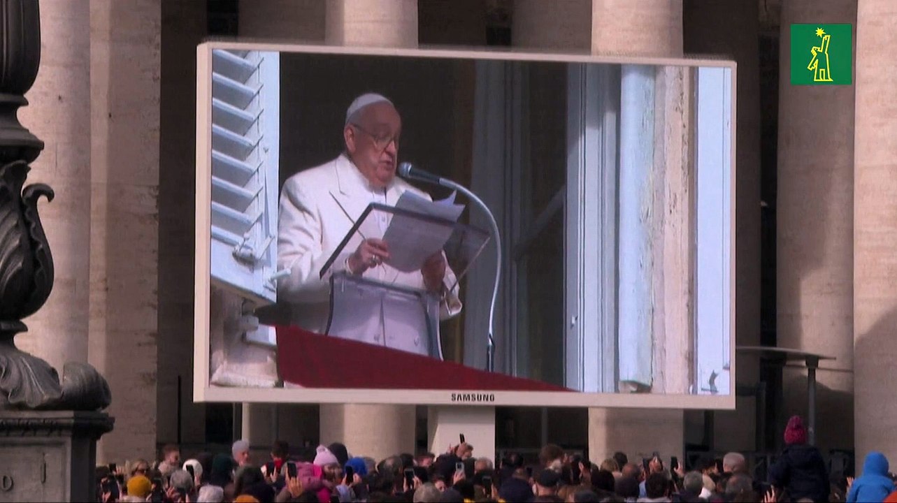El Papa Francisco vuelve a presidir el Ángelus en persona tras problemas de salud