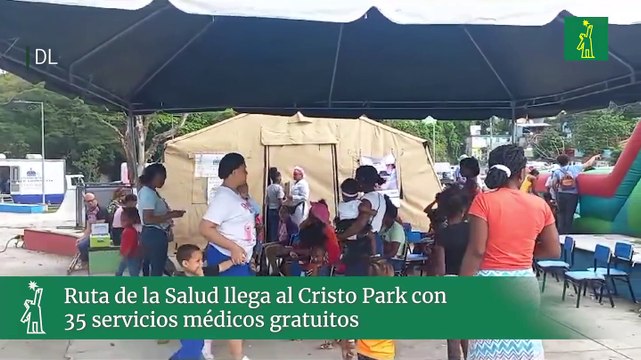 Ruta de la Salud llega al Cristo Park con 35 servicios médicos gratuitos