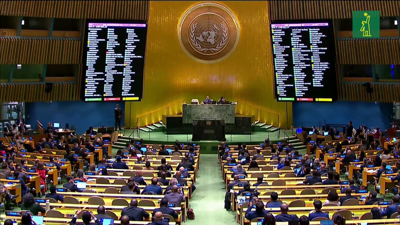 La Asamblea General de la ONU aprueba una resolución sobre el alto el fuego inmediato en Gaza
