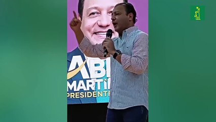 Abel Martínez proclama a Marino Collante como candidato a senador Santiago