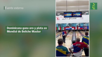 Dominicana gana oro y plata en Mundial de Boliche Master