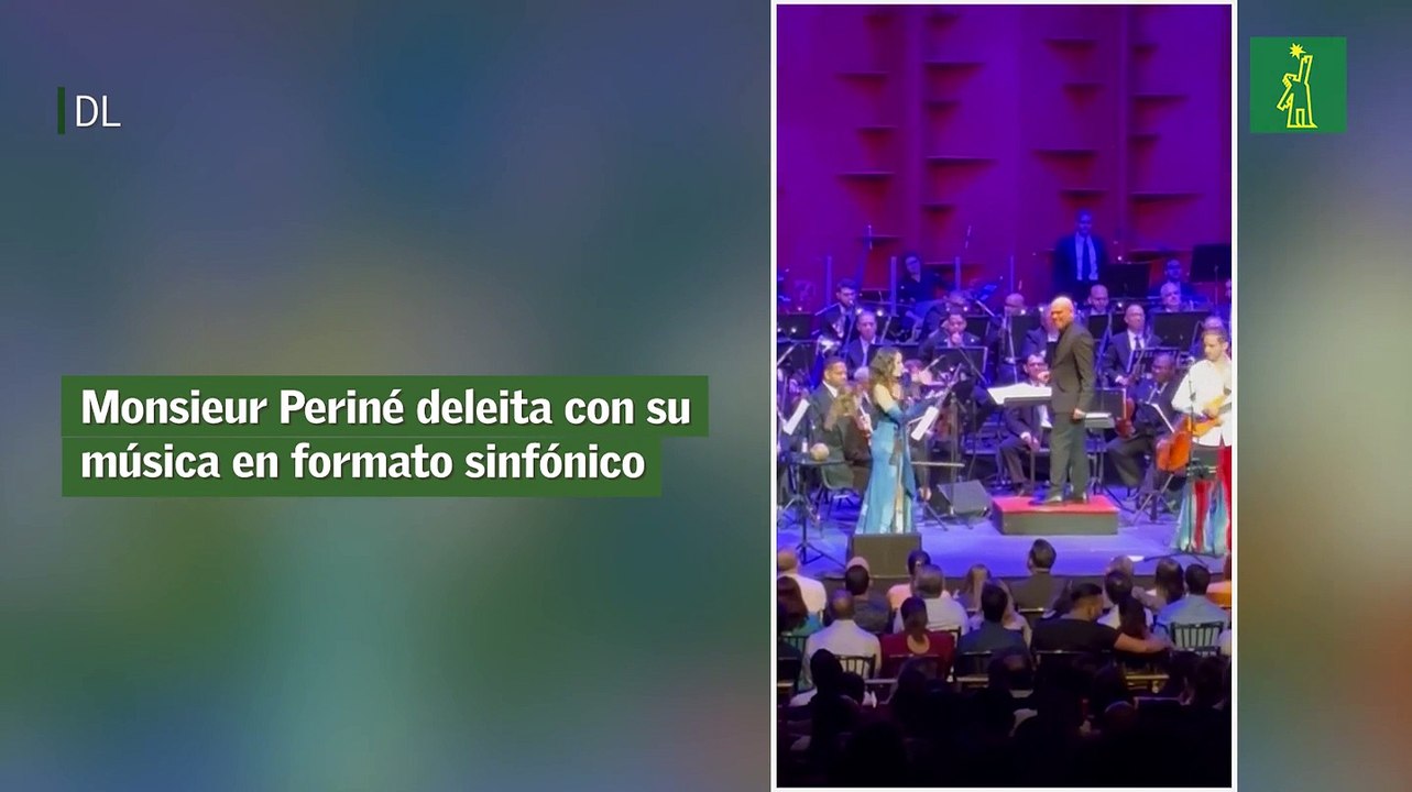 Monsieur Periné deleita con su música en formato sinfónico