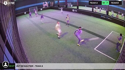 But de Gautier - Team A