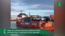 Vídeo de la embarcación que zozobró en bahía  de Puerto Plata, capturado en otro momento