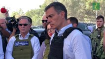 Sánchez advierte en Israel que usar sólo la fuerza no acabará con el terrorismo de Hamás