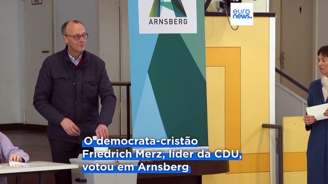 Como votaram os principais candidatos no dia das eleições federais alemãs