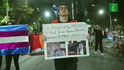 Protesta en México tras muerte de integrante de tribunal electoral, de género no binario