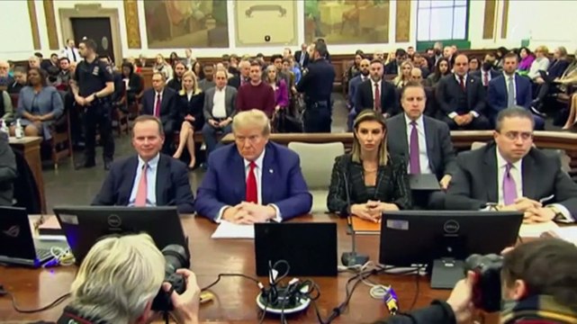 Juzgado por fraude en Nueva York, Donald Trump convierte juicio en tribuna política