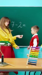 My kid never understood math before this hack 😭 #123go