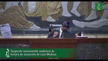 Suspende nuevamente audiencia de lectura de acusación de caso Medusa