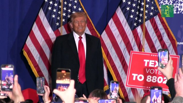 Trump llega a New Hampshire en plena carrera por las primarias, tras ir a tribunal