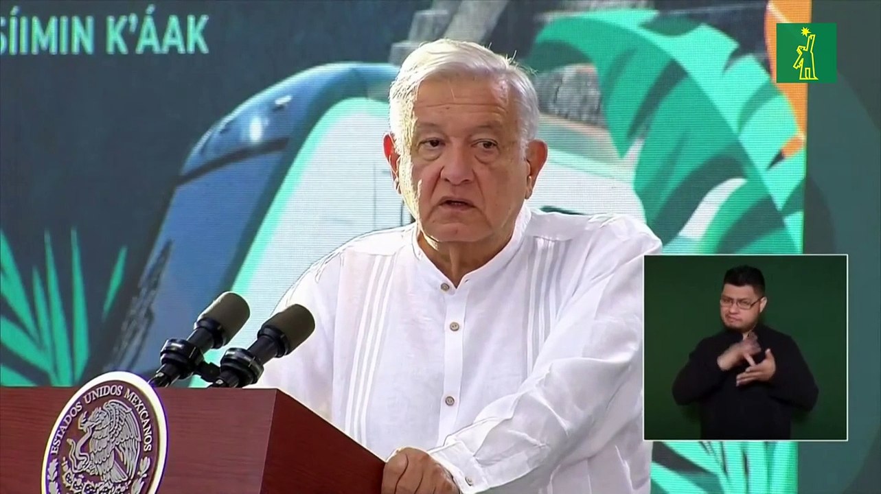 López Obrador inaugura primer tramo del Tren Maya entre críticas de ecologistas