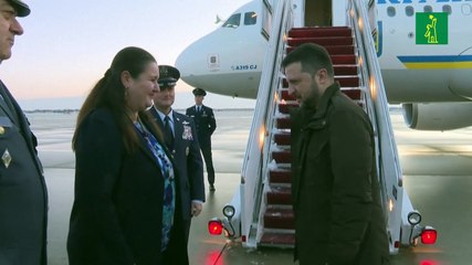 Zelenski llega a EEUU en su último intento por desbloquear fondos para la guerra