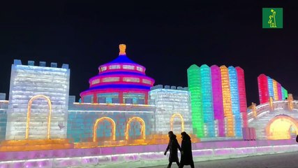 Harbin, la ciudad china que se congela para su primer festival de hielo tras la pandemia