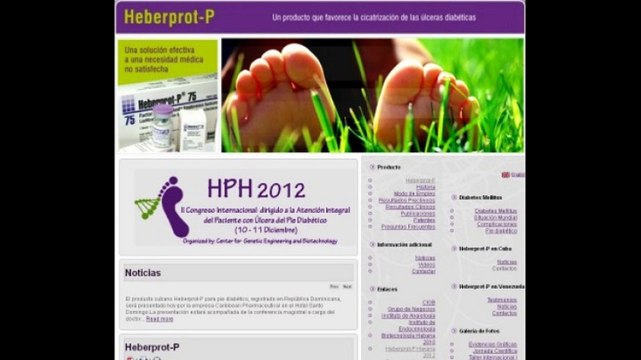 Pie diabético: El paciente Reynaldo curando su úlcera con Heberprot-P en el Centro de Recepción y Diabetes de La Habana