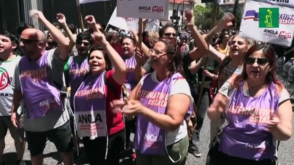 Gobierno de Argentina cobrará a manifestantes por operativo de seguridad