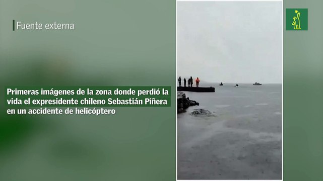 Primeras imágenes de la zona donde perdió la vida el expresidente chileno Sebastián Piñera en un accidente de helicóptero