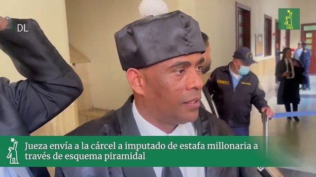 Jueza envía a la cárcel a imputado de estafa millonaria a través de esquema piramidal